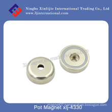 Neodymium Pot Magnet with Customized Size